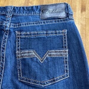 Rock&Roll Denim Pistol Stackable boot 35x32